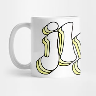 jesus loves you (yellow) Mug